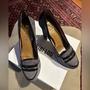 Bibi Lou loafer heels